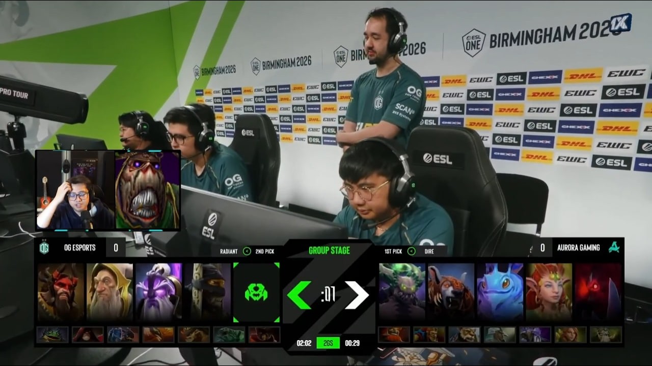Aurora Gaming Dominasi Group Stage ESL One Birmingham 2026